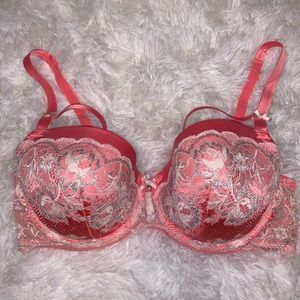 Strappy lace bra